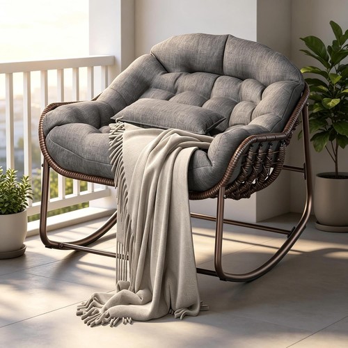 Papasan schaukelstuhl outdoor - schaukelstuhl,